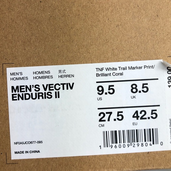 The North Face Vectiv Enduris II Trail Running Shoes - Picture 9 of 12